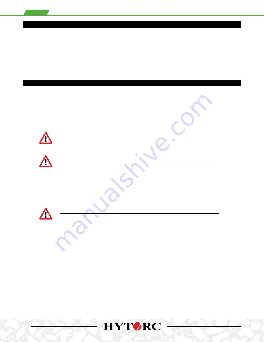 Hytorc LITHIUM II Series Basic Operation Manual Download Page 8