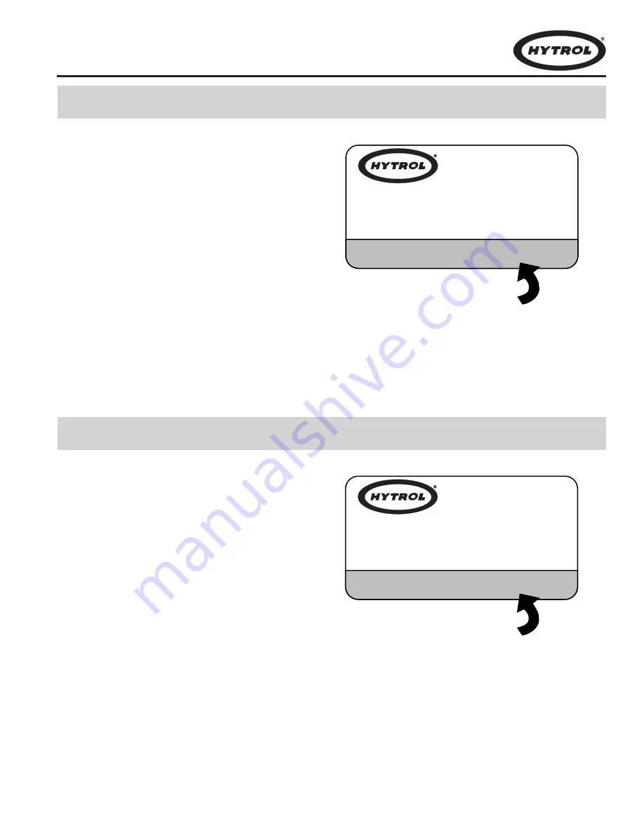 HYTROL 138-NSP Installation Manual Download Page 19