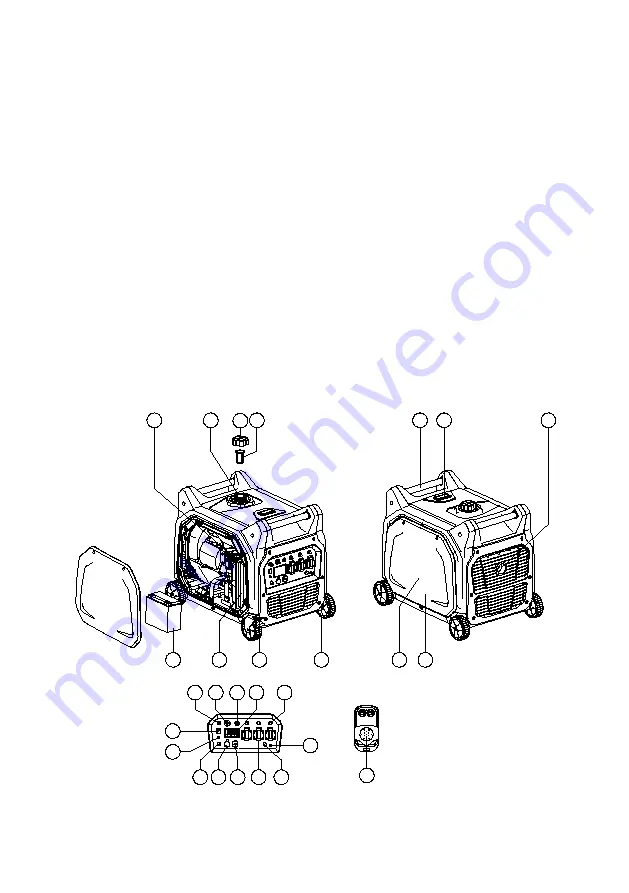 Hyundai power products HY6500SEi User Manual Download Page 4