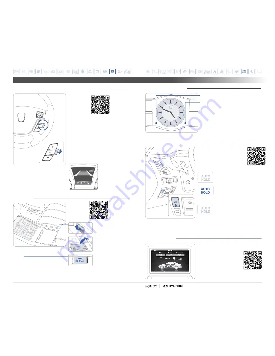 Hyundai 2013 Equus Quick Reference Manual Download Page 16