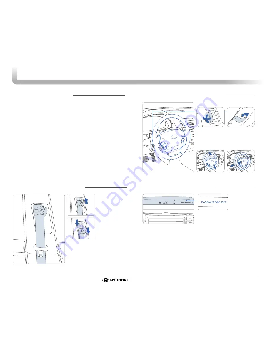 Hyundai AZERA 2011 Quick Reference Manual Download Page 4