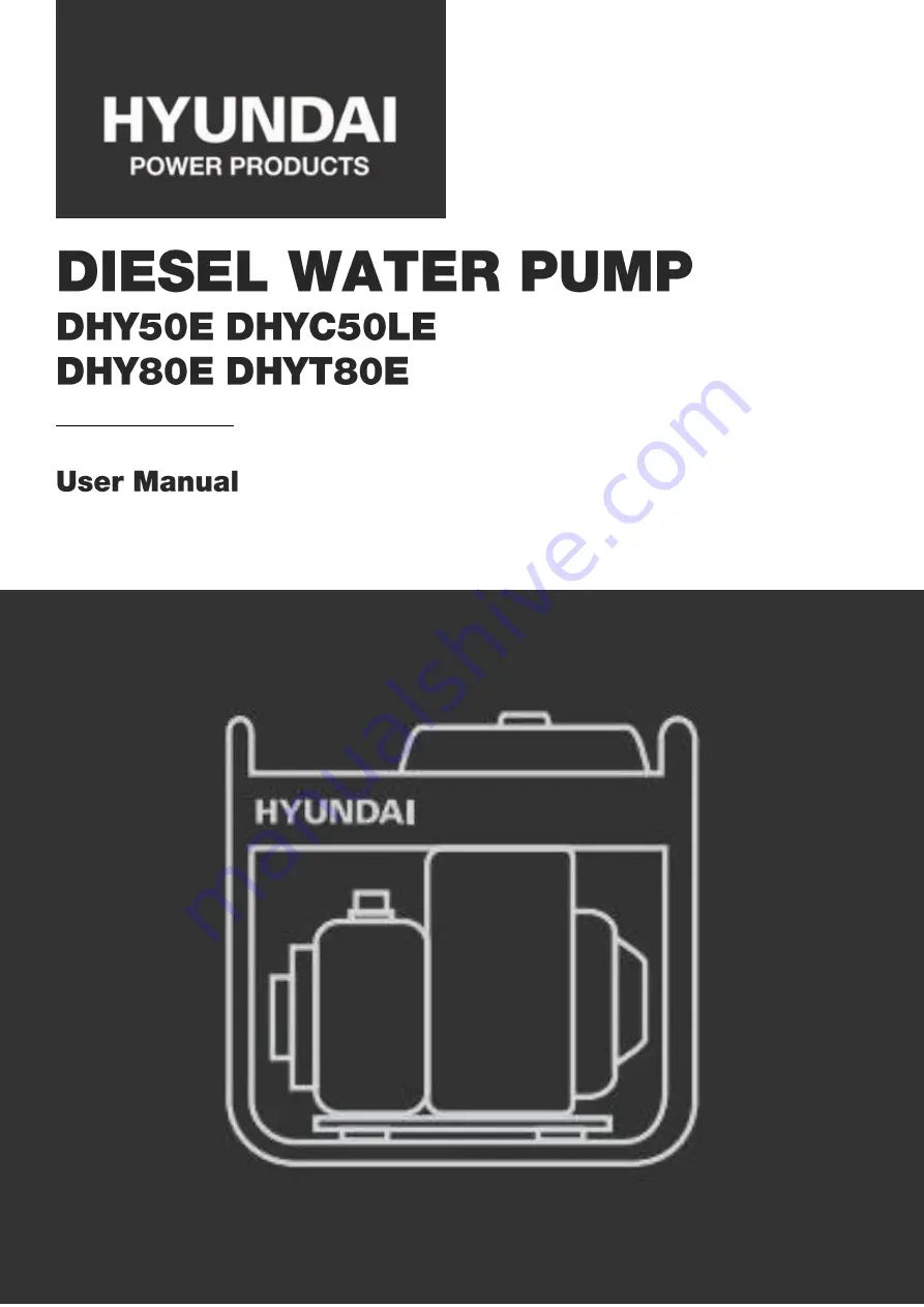 Hyundai DHY50E User Manual Download Page 1