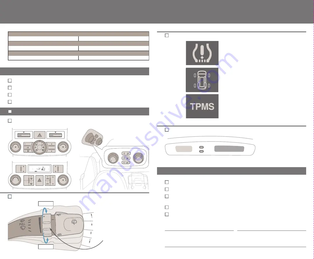 Hyundai Entourage 2008 Quick Reference Manual Download Page 11