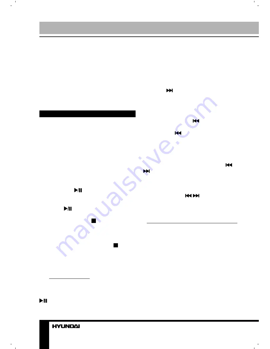 Hyundai H-1401 Instruction Manual Download Page 8