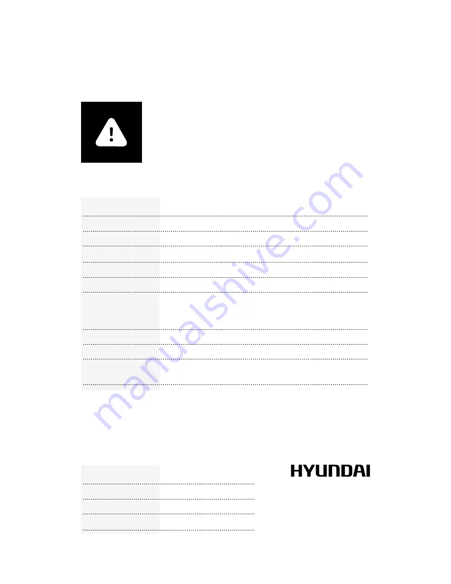 Hyundai H-AP1-03C-UI001 Instruction Manual Download Page 41