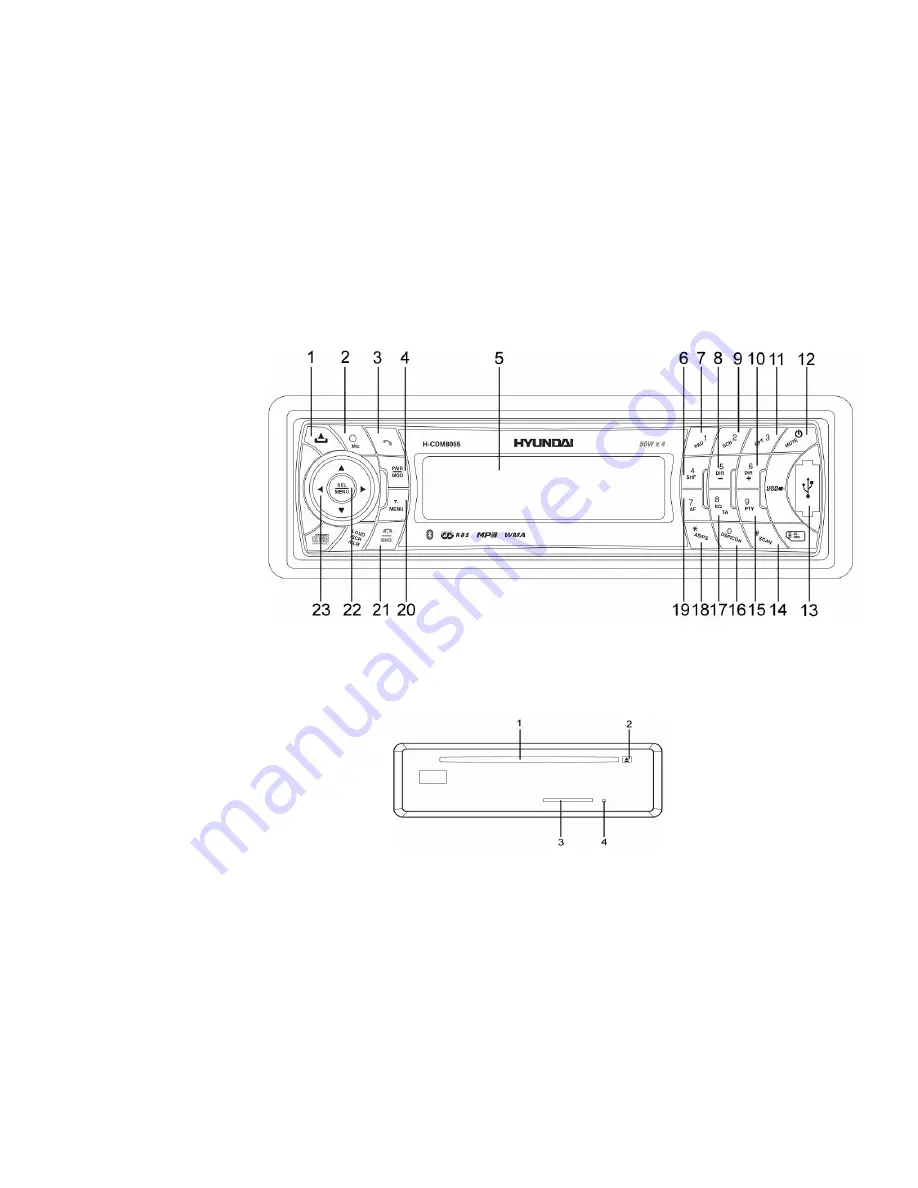 Hyundai H-CDM8055 Скачать руководство пользователя страница 10