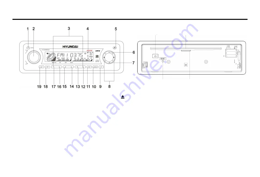 Hyundai H- CDM8062 Instruction Manual Download Page 6