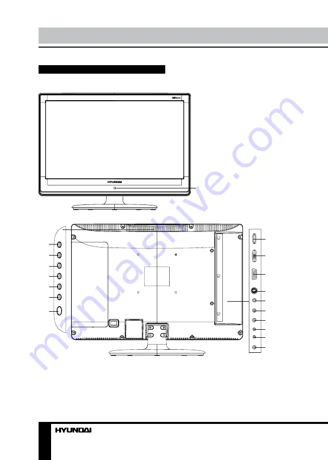 Hyundai H-LCD2216 Instruction Manual Download Page 6