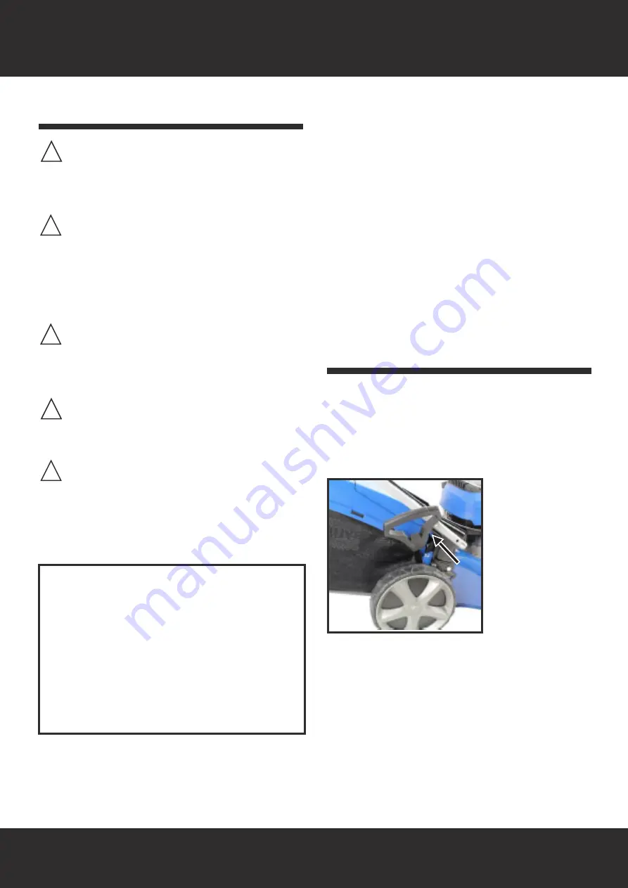 Hyundai HYM42P-B Instruction Manual Download Page 13