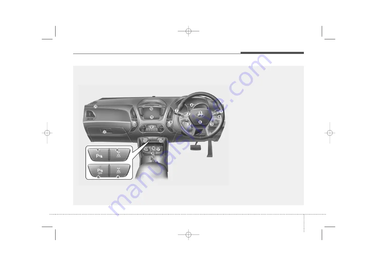 Hyundai IX35 2014 Owner'S Manual Download Page 11