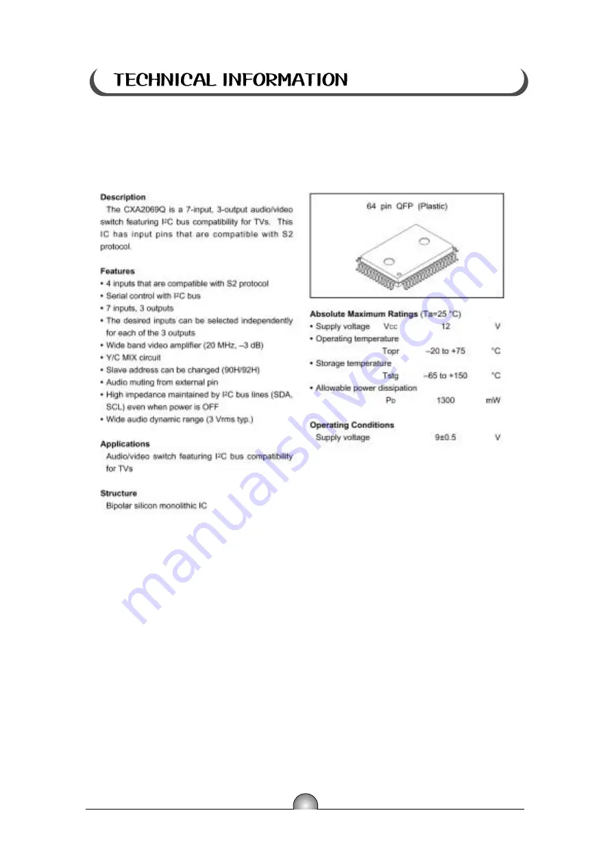 Hyundai LTW32DV Service Manual Download Page 20