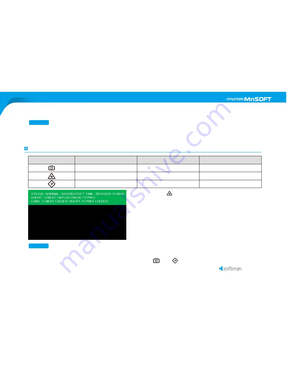 Hyundai softman DVR R300D User Manual Download Page 25