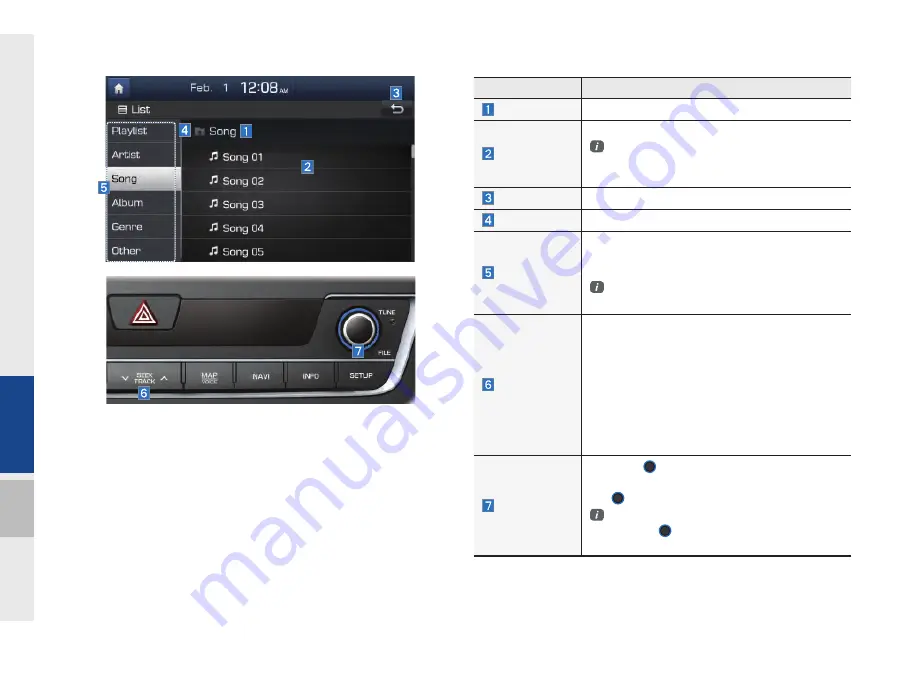 Hyundai Sonata 2016 CAR MULTIMEDIA SYSTEM User Manual Download Page 60