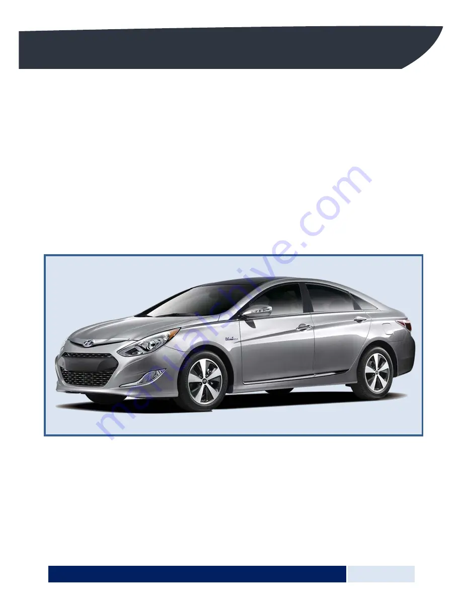 Hyundai Sonata Hybrid 2011-12 Emergency Response Manual Download Page 17