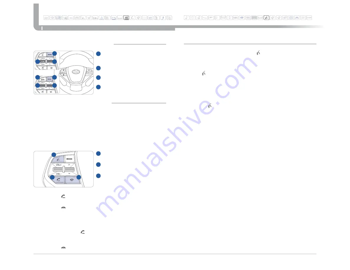 Hyundai SONATA hybrid 2016 Quick Reference Manual Download Page 16