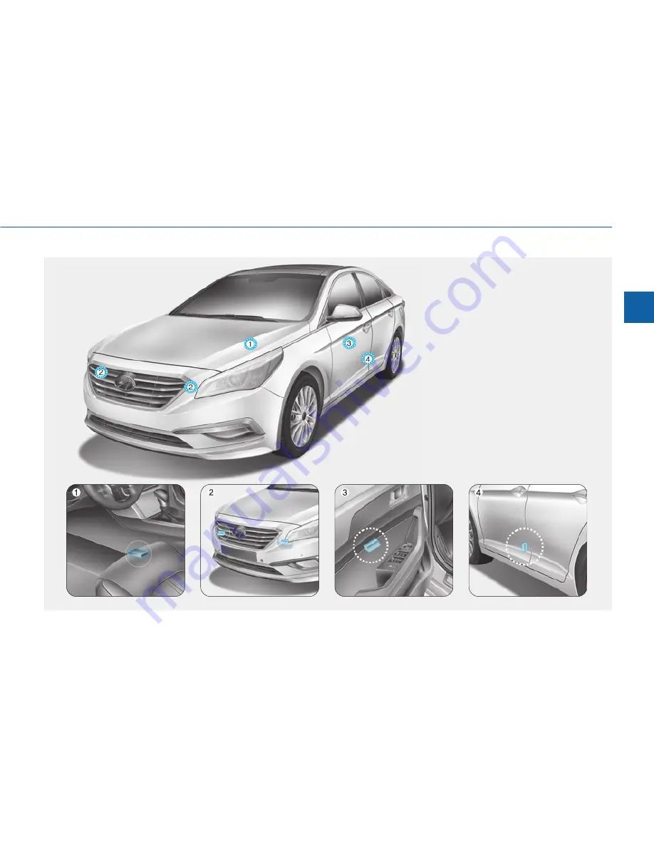 Hyundai Sonata LF Owner'S Manual Download Page 90