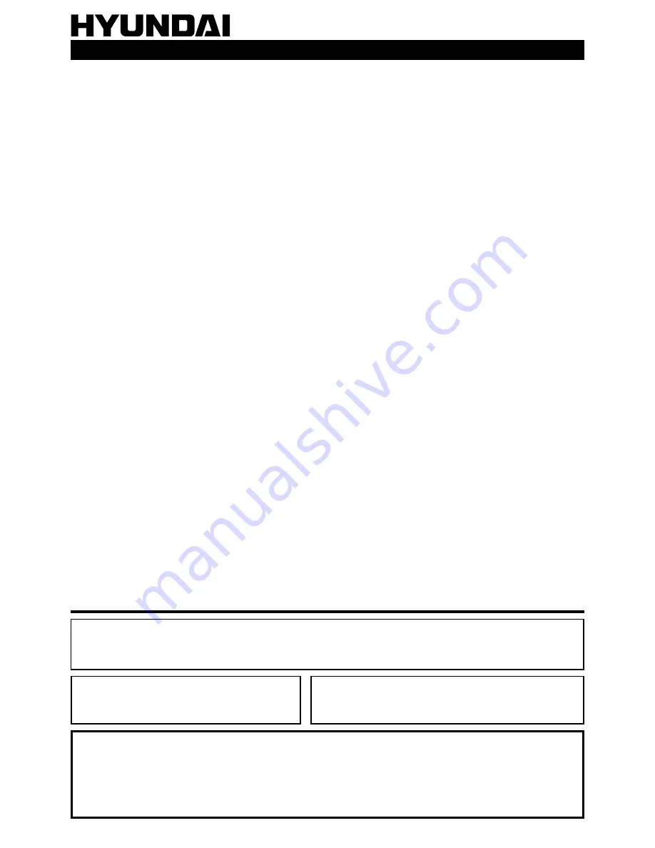 Hyundai TRC 851AU3 Instruction Manual Download Page 53