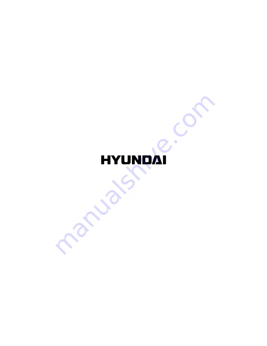 Hyundai TRC 851AU3 Instruction Manual Download Page 60