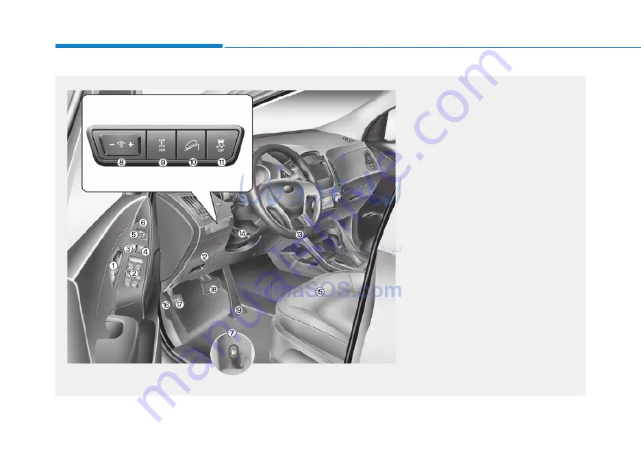 Hyundai Tucson 2014 Owner'S Manual Download Page 15