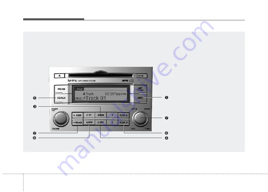 Hyundai VERACRUZ ix55 Owner'S Manual Download Page 232