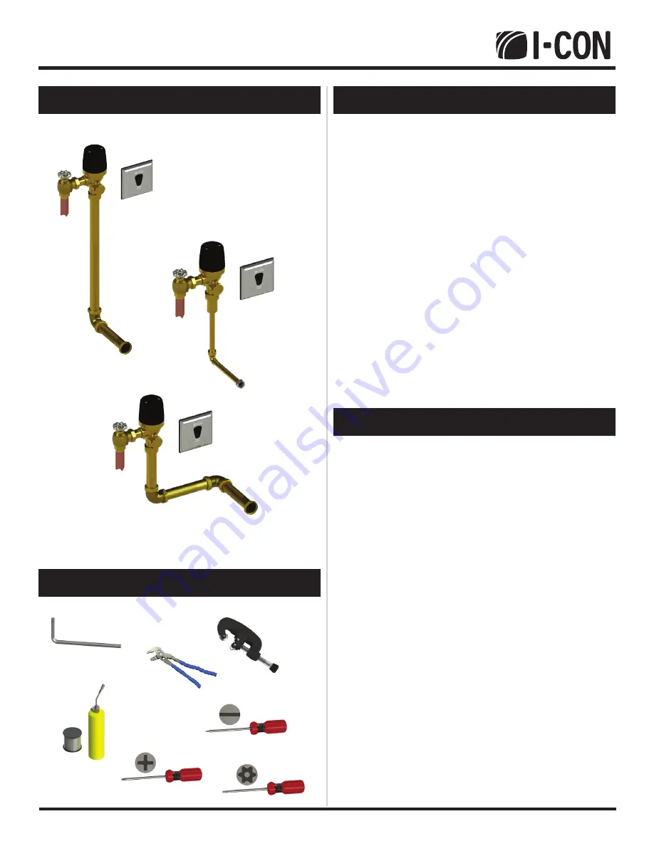 I-CON COBALT Pro 3200 Series Installation Instructions Manual Download Page 1