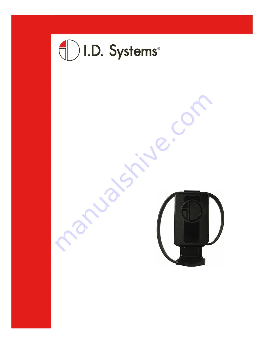 I.D. Systems UTP 1.0 Installation & Verification Instructions Download Page 1