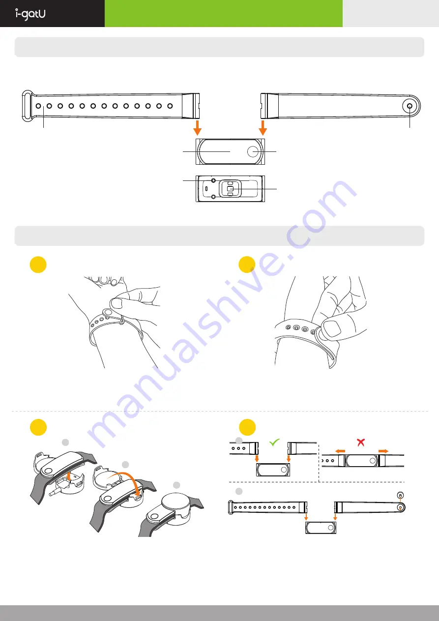 I-gotU Q-Band Q-68HR Скачать руководство пользователя страница 1