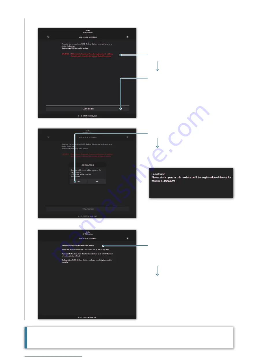 I-O DATA HFAS1-XS20U Setup Manual Download Page 19