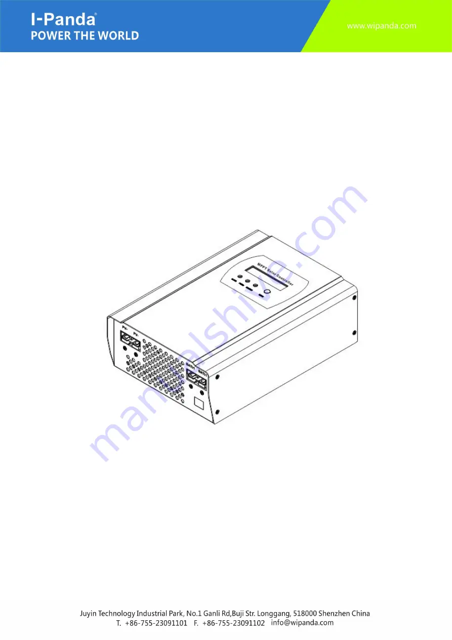 I-Panda 40A Series Скачать руководство пользователя страница 1