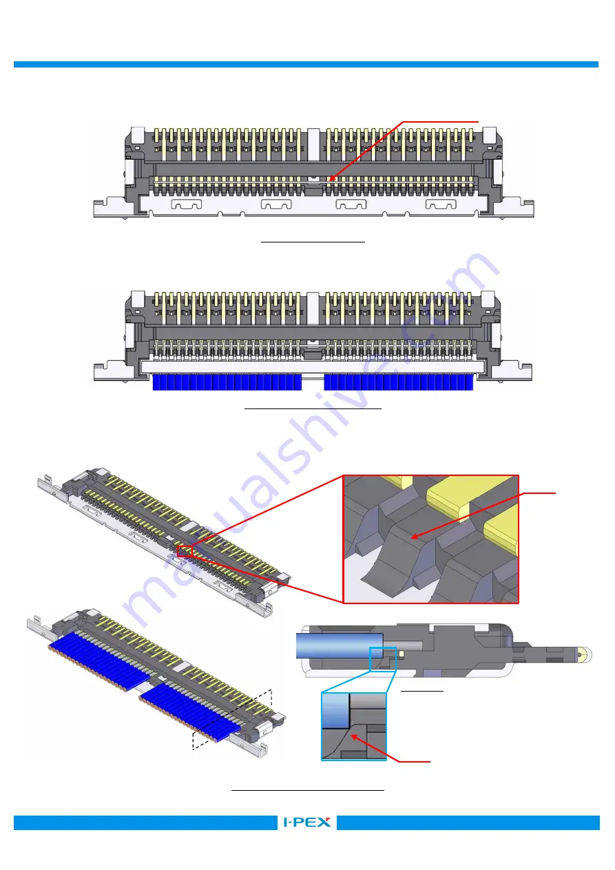 I-PEX CABLINE-CX II PLUG Without Cover Assembly Manual Download Page 7