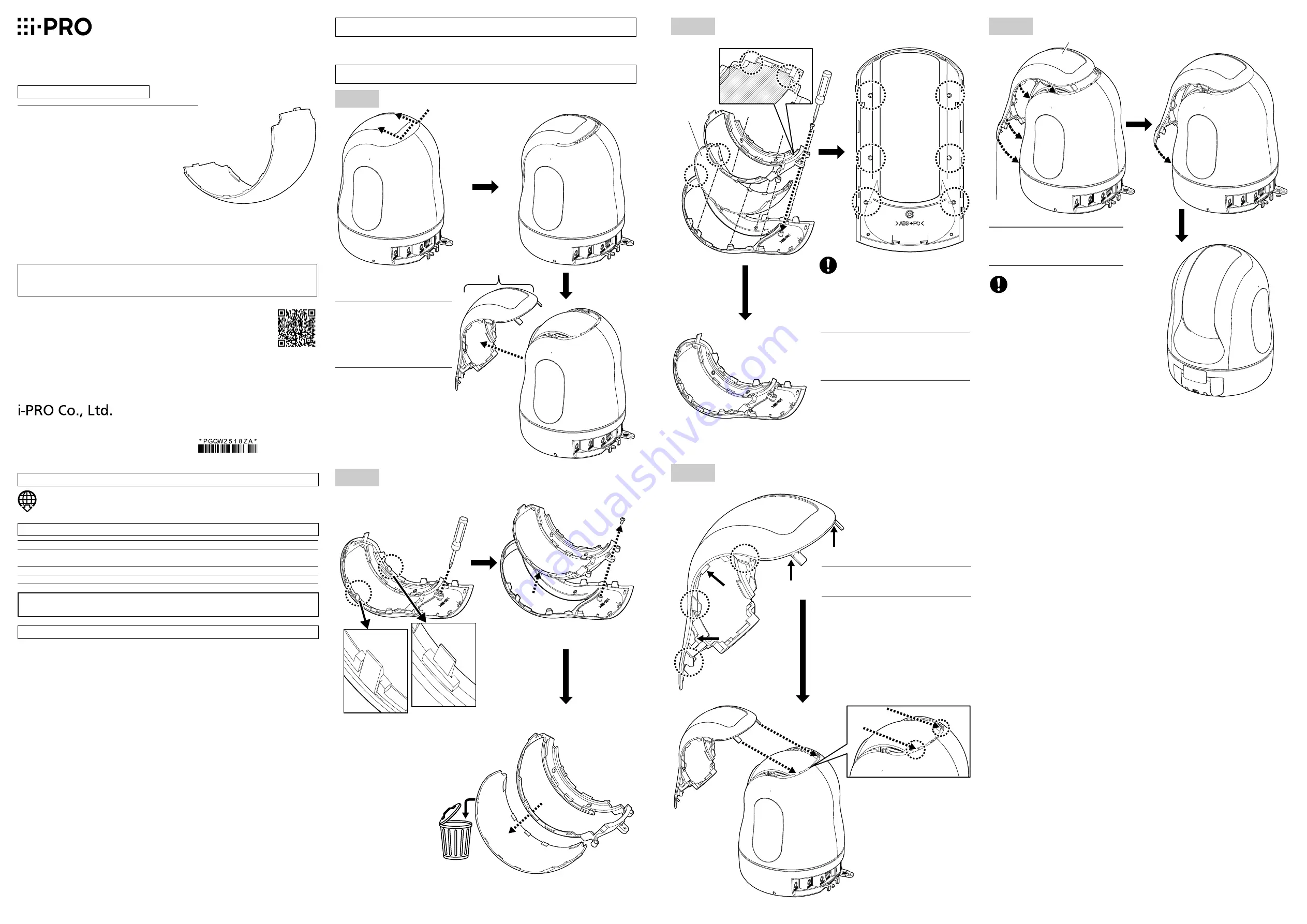 i-PRO WV-QDC102C Operating Instructions Download Page 1