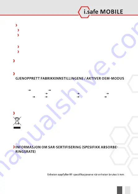 i.safe MOBILE M53A01 Quick Start Manual Download Page 61