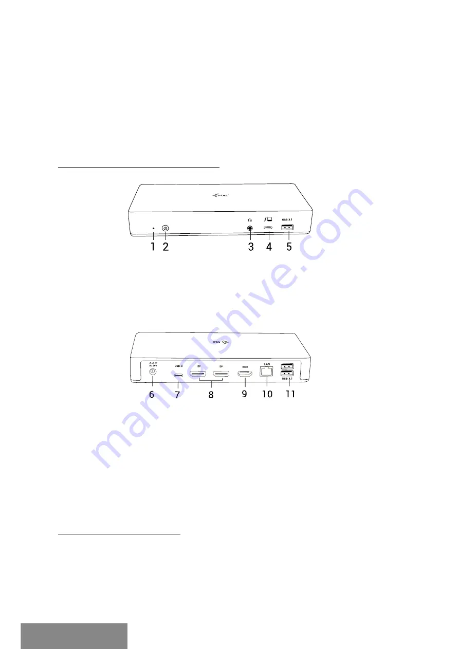 I-Tech C31TRIPLEDOCKPD User Manual Download Page 6