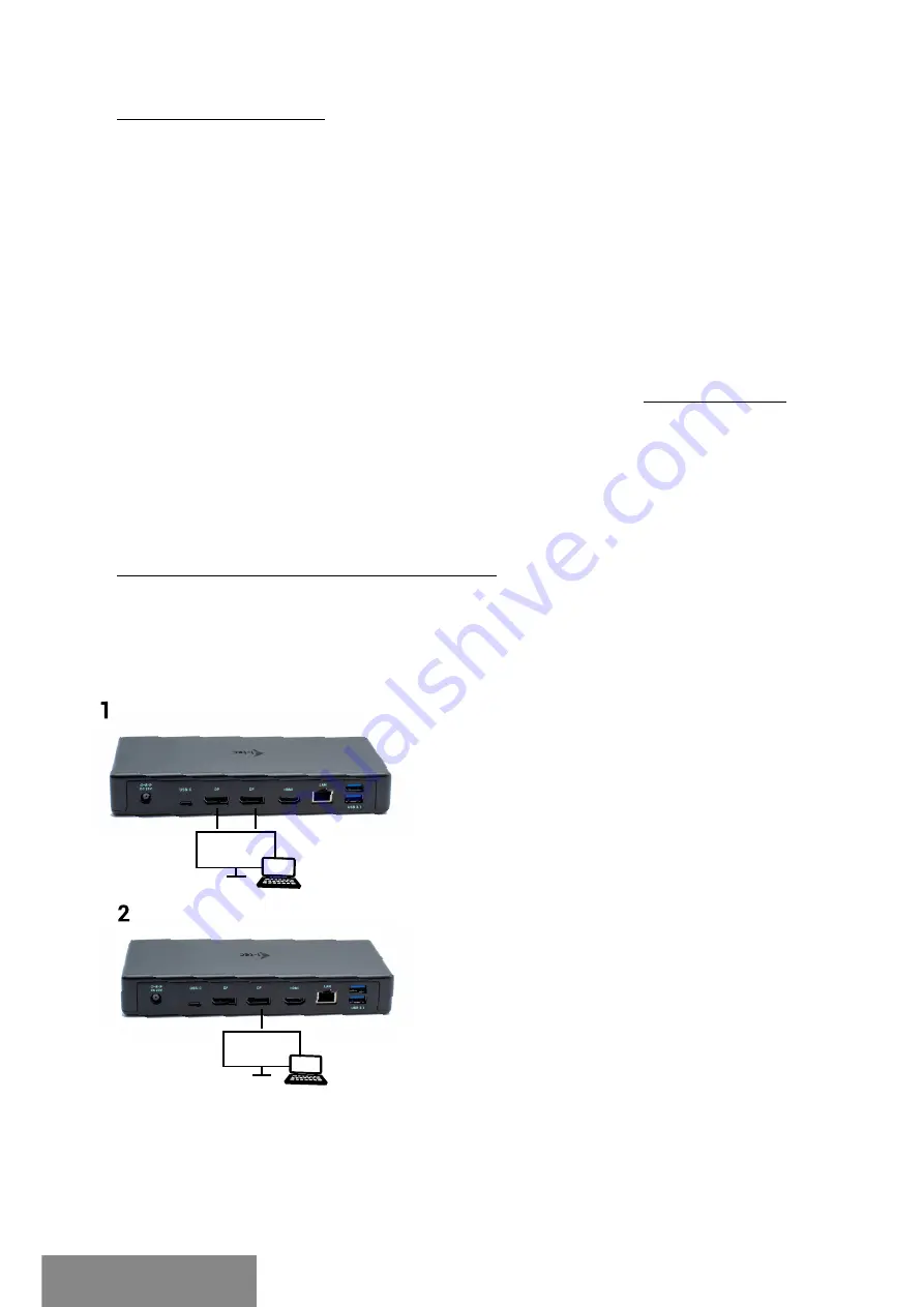 I-Tech C31TRIPLEDOCKPD User Manual Download Page 20