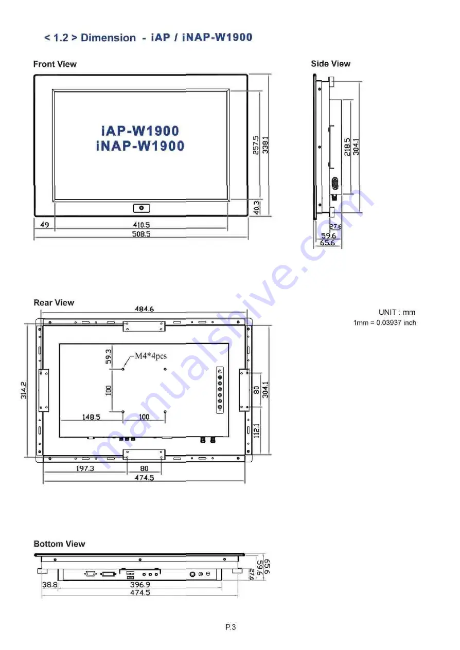 I-Tech iOP-W1900 Скачать руководство пользователя страница 8