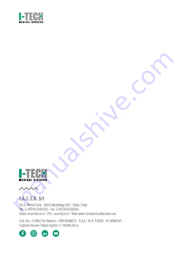 I-Tech MIO-CARE Beauty User Manual Download Page 188