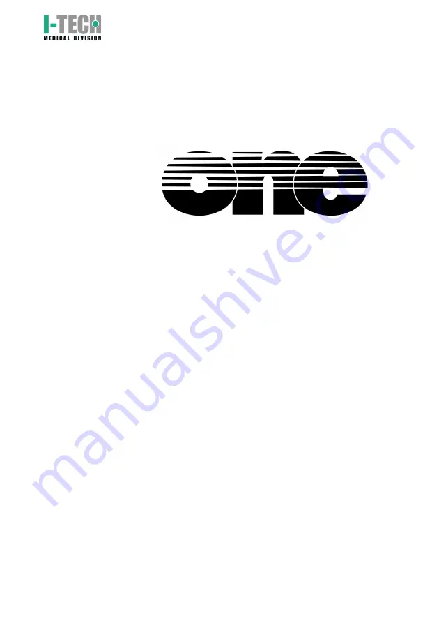 I-Tech T-ONE EVO I User Manual Download Page 1