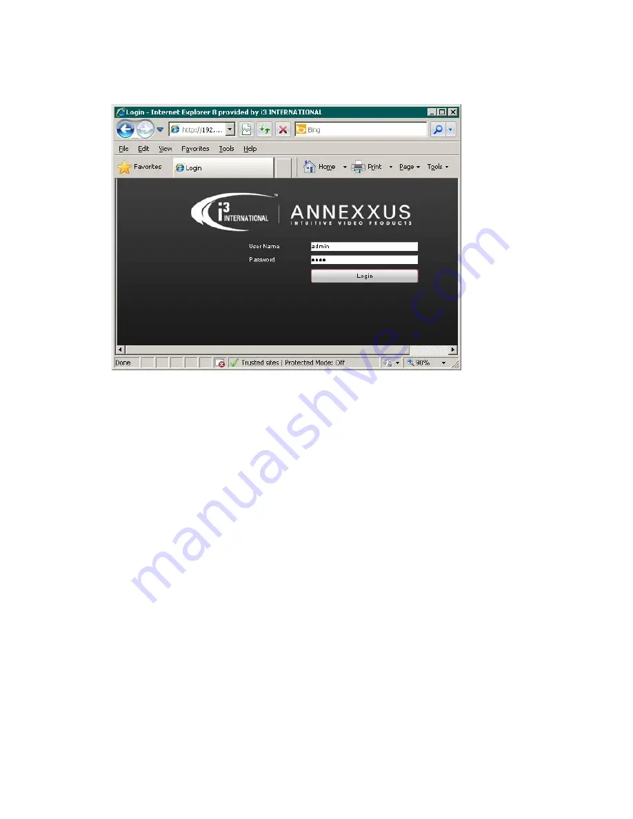 i3 International ANNEXXUS Ax516 User Manual Download Page 24