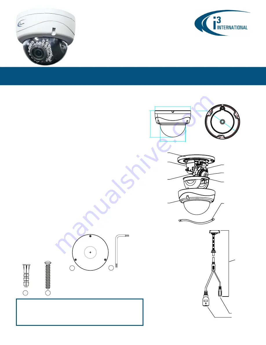 i3 Ax46DC Quick Start Manual Download Page 1