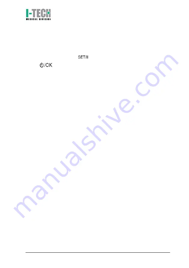 IACER I-TECH MIO-IONOTENS User Manual Download Page 20