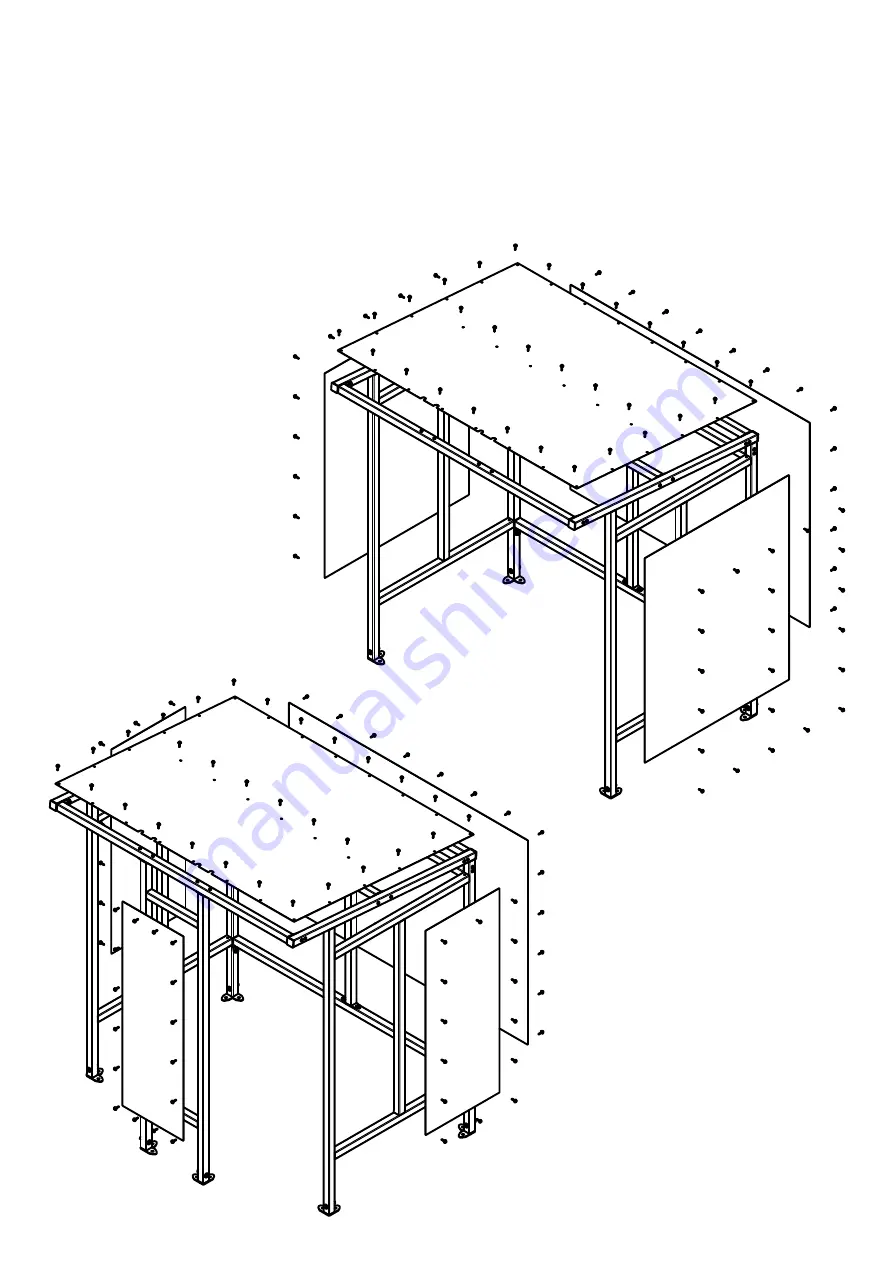 IAE FLAT ROOF SMOKING SHELTER Скачать руководство пользователя страница 7