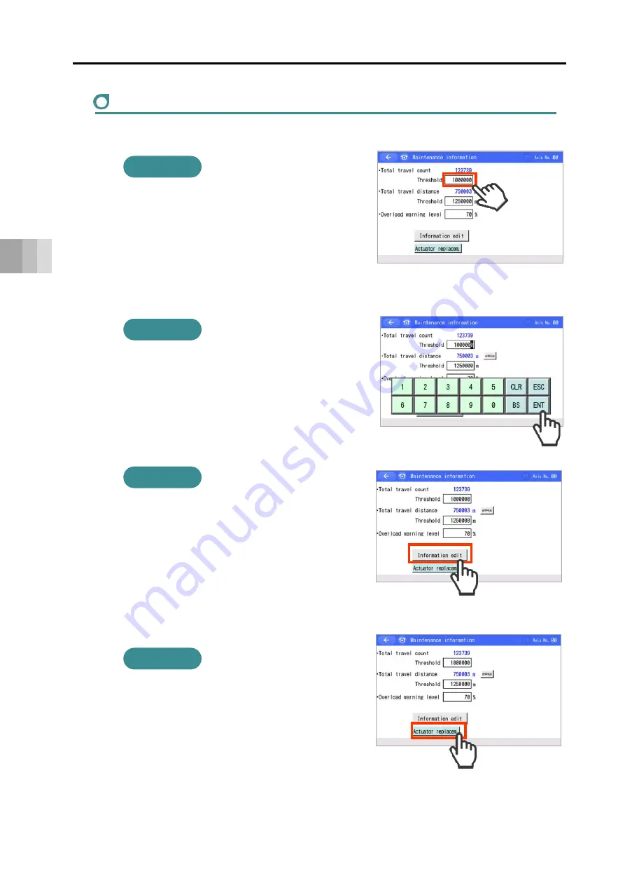 IAI EC ELECYLINDER EC-RP4 Instruction Manual Download Page 132