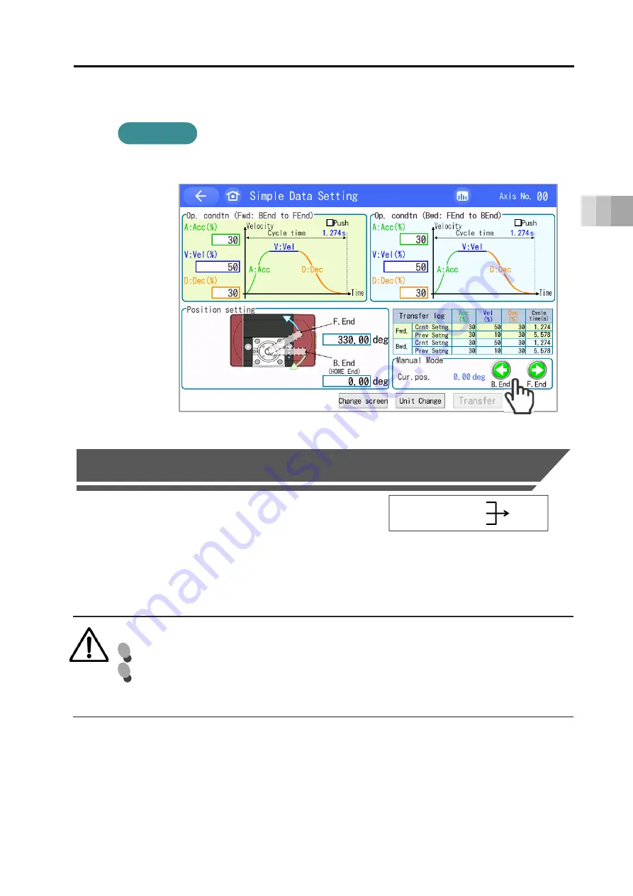 IAI ELECYLINDER EC-RTC12 Instruction Manual Download Page 107