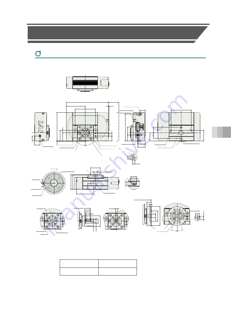 IAI ELECYLINDER EC-RTC9 Instruction Manual Download Page 209