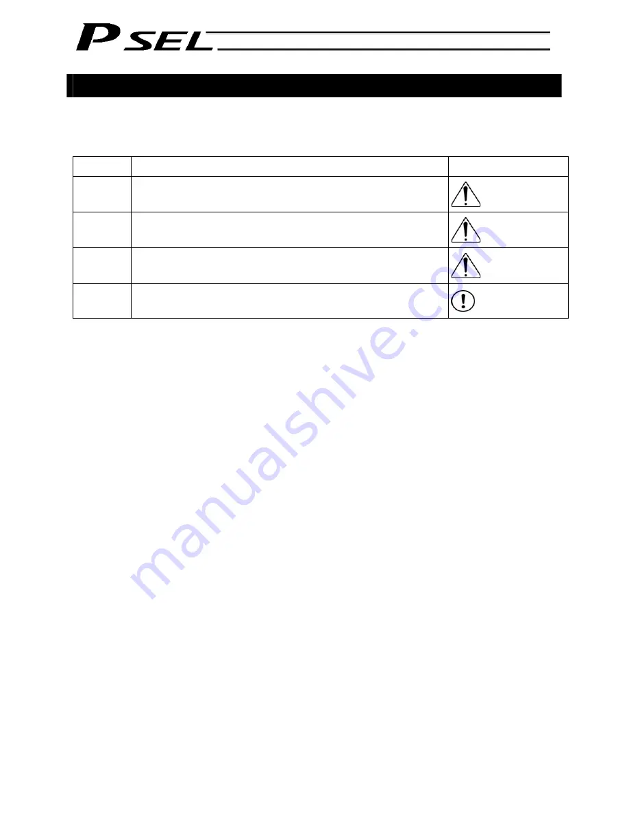 IAI PSEL Operation Manual Download Page 17