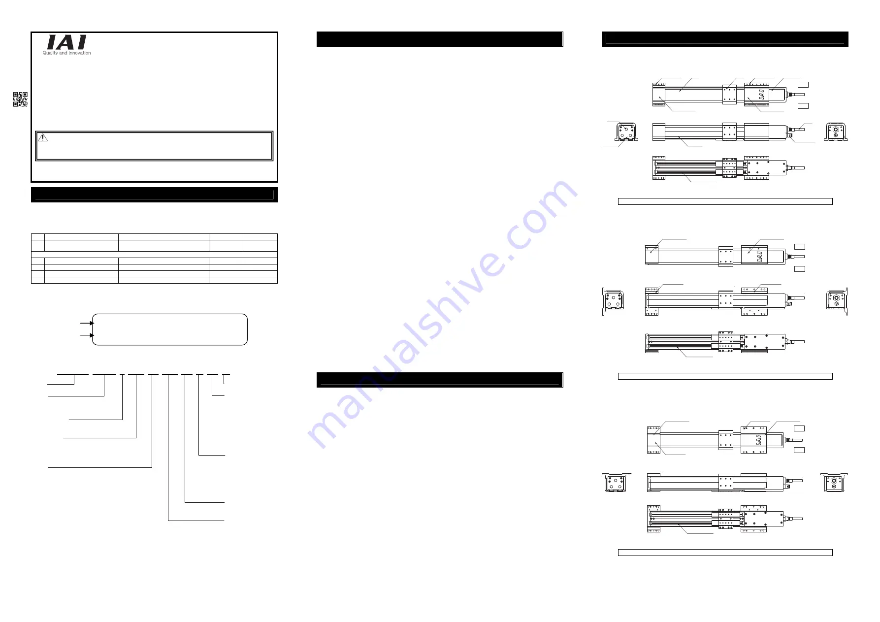 IAI RCP4W First Step Manual Download Page 1