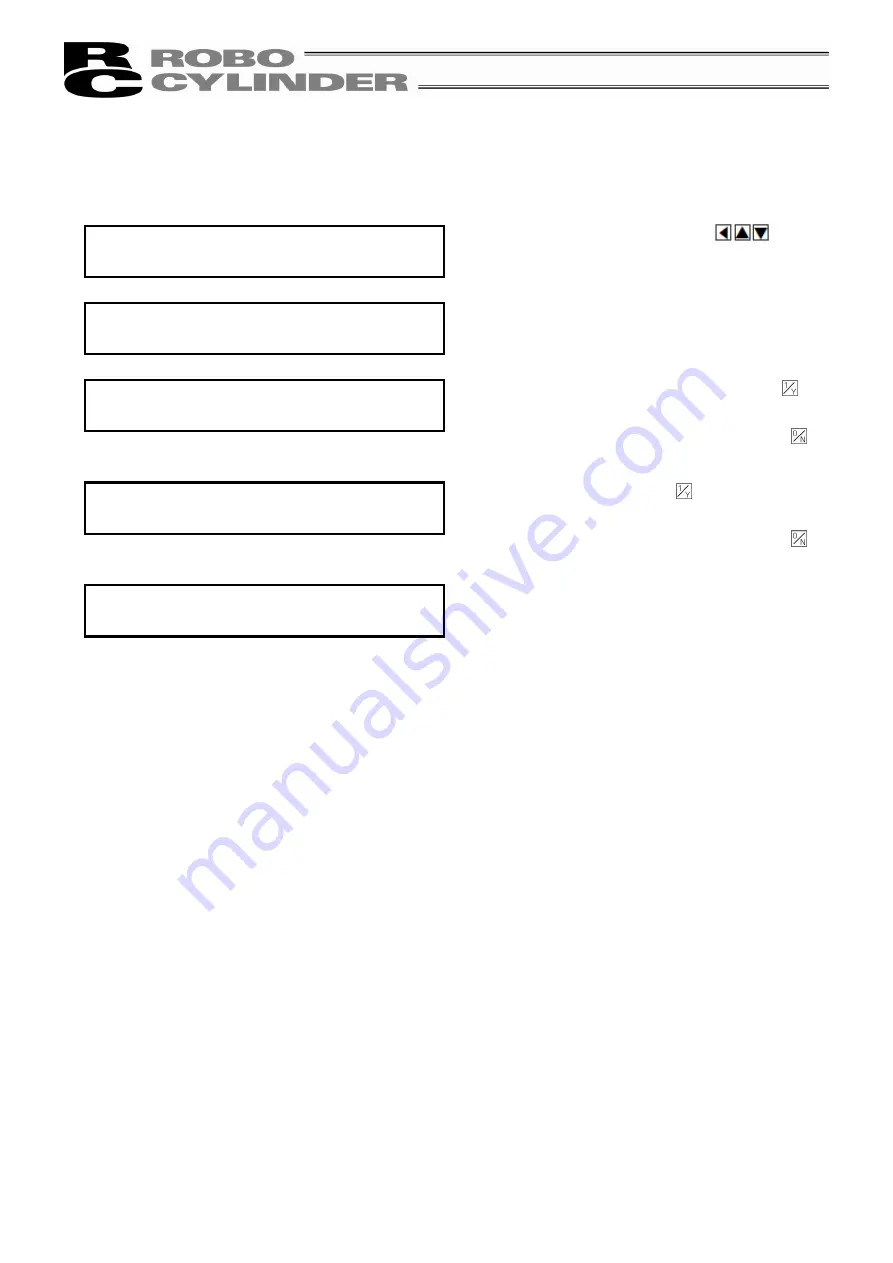 IAI ROBO CYLINDER RCM-P Operating Manual Download Page 56