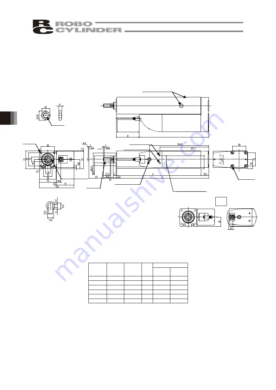 IAI ROBO Cylinder RCP6 Instruction Manual Download Page 137