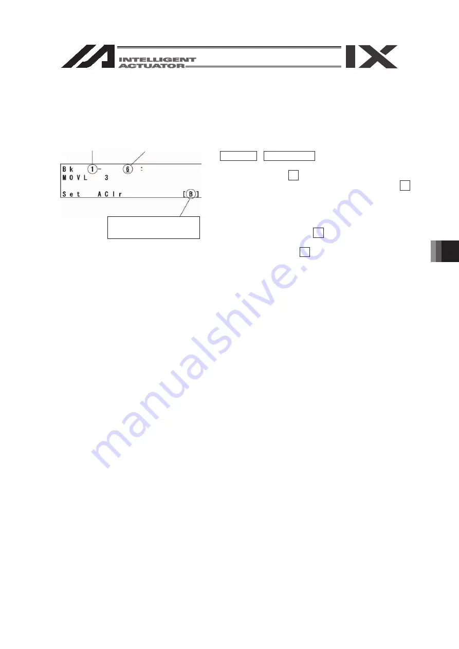 IAI SEL Instruction Manual Download Page 123