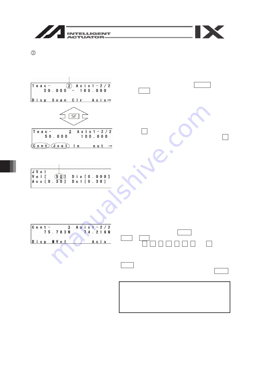 IAI SEL Instruction Manual Download Page 136